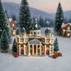 Dickens Keepsake Porcelain Museum Building O Well Novelty 1995 Original Box